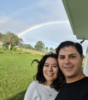 Azadeh & Harry Coomba Little Farm Hosts